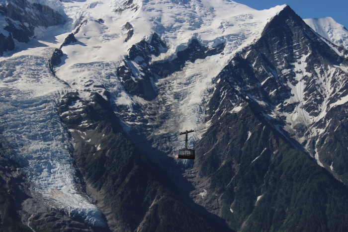 טור דה מון בלאן - תצפית לפסגה