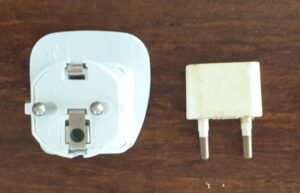 רשימה לטיולים - שקע חשמלי לאירופה