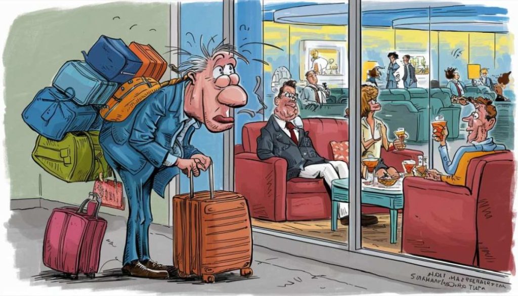 איך להכנס לטרקלין בנתב'ג או בשדות תעופה אחרים? מקור: ai